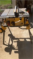 DeWalt Table Saw - 10" Blade