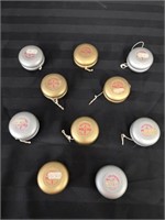 Lot of 10 Vintage Olympic Yo-yos