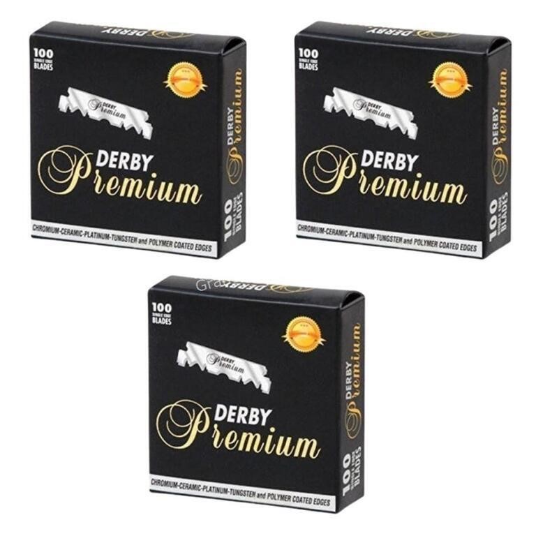 Derby Premium Single Edge Blades 300 Blades