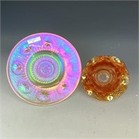 Imperial Pastel Star Medallion & Marigold Bowl Lot