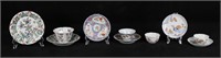 10 Pieces Chinese Porcelain Cups & Saucers