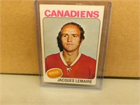 1975/76 OPC Jacques Lemaire #258 Hockey Card