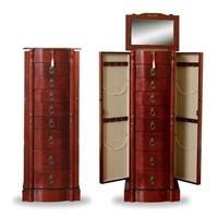1 Hives and Honey Robyn Jewelry Armoire | Cherry