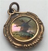 Victorian Gold Filled Pendant