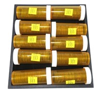 10- Rolls State quarters, mixed dates