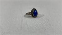 Native American Blue Lapis Sterling Silver Ring