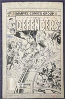 Marvel Comics Original Cover Art. Defenders #85
