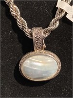 Lori Bonn Very heavy sterling silver necklace