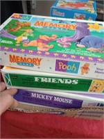 Puzzles and memory game