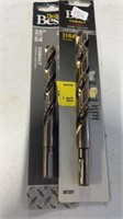 2 New Cobalt Drill bits