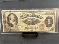 1886 $1 Silver Certificate Large Note