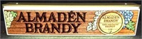 Vintage Almaden Brandy Light / Sign