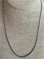 20" Sterling Silver Chain Necklace Made in Italy