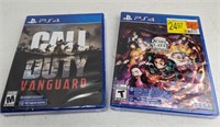 Demon Slayer & Call of Duty: Vanguard Video Games