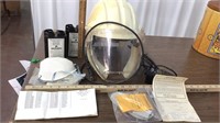 Airstream Dust Helmet, batteries & charger
