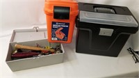 3 Storage Boxes - 1 w Tools, 1 Boating Stor