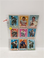 1970-71  OPC 36 hockey cards