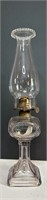 Clear Glass Oil Lamp