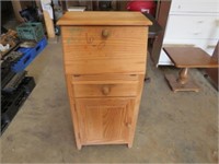Wood Organizer Cabinet 19wx39hx13d