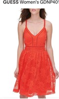 GUESS Women's Red Dress