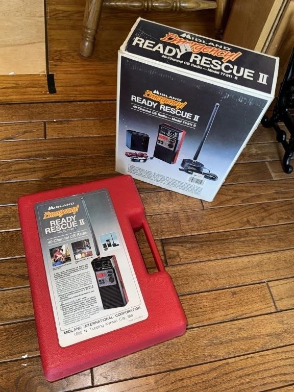 Ready Rescue 40 Channel CB Radio- Looks New in Box