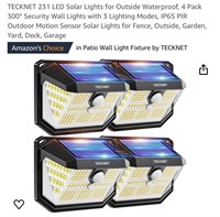 TECKNET 231 LED Solar Lights