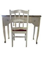 Bonnet Vanity by Sears French Provincial w/ chair
