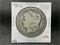 1898-S MORGAN SILVER DOLLAR