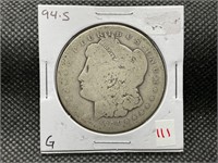 1894-S MORGAN SILVER DOLLAR