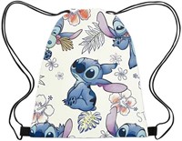 Stitch Drawstring Bag Anime Gym Bag