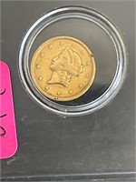 1851 One Dollar Gold Coin