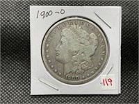 1900-O MORGAN SILVER DOLLAR