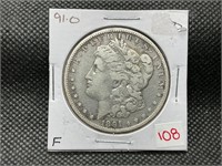 1891-O MORGAN SILVER DOLLAR