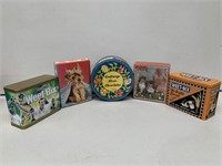 Selection of Collectable Tins