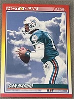 1990 Dan Marino Hot Gun Card