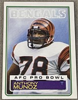 1982 Anthony Munoz 2nd Year Card