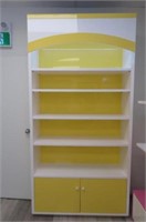 Freestanding Illuminated Display Shelf  with Lower