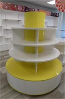 Circular Multi-Tier Display Stand with Lower
