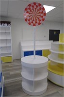 Circular Lollipop Display Stand