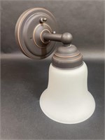 Brushed Nickel Finish Wall Sconce Light Fixture
