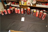 Coca- Cola Can assortment with contents