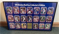 1991 Boston Redsox Pepsi Collectors Edition Cards