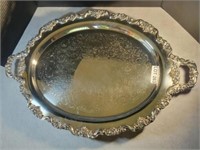 Silver Plated Tray