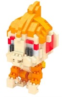 Micro Brick Building Toy (Orange)