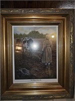 "The Widow Plows On" picture 13" x 15"