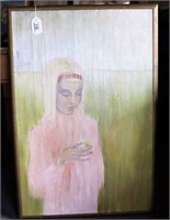 1 Framed Oil Painting on Panel