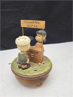 Charlie Brown & Lucy Music Box Psychiatric Help
