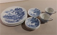 14pc Wedgwood Country Side