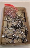 Lot Of Drawer Pulls & Hinges