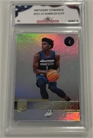 2021-22 Donruss Elite #1 Anthony Edwards Card